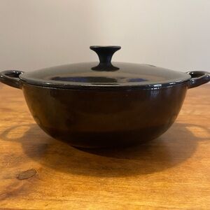 Le Creuset Glossy Black Chef's Pot